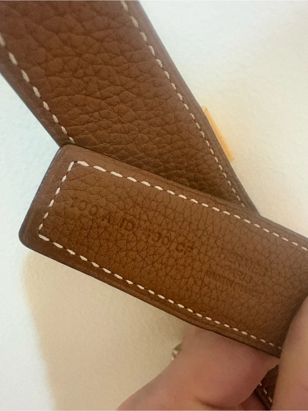 Hermes Reversible Leather Belt in Black and Tan with Gold H Buckle